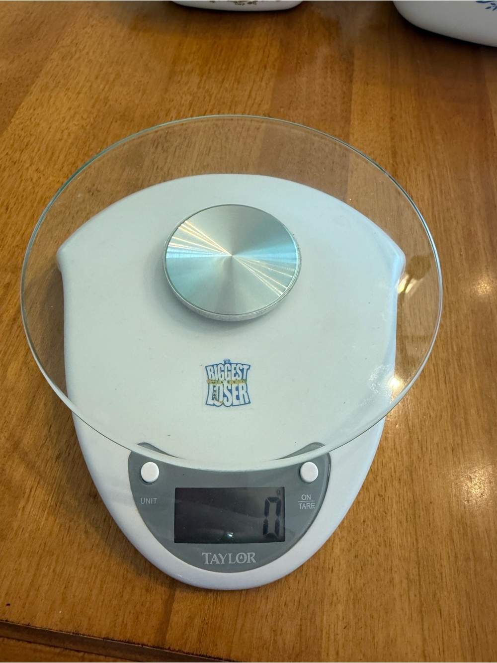 Taylor White Digital Kitchen Scale Base